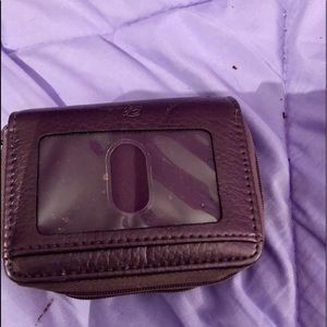 Purple Buxton multi card wallet